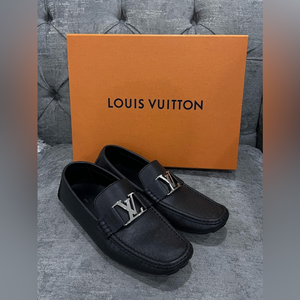 Louis Vuitton Monte Carlo Moccasin Black